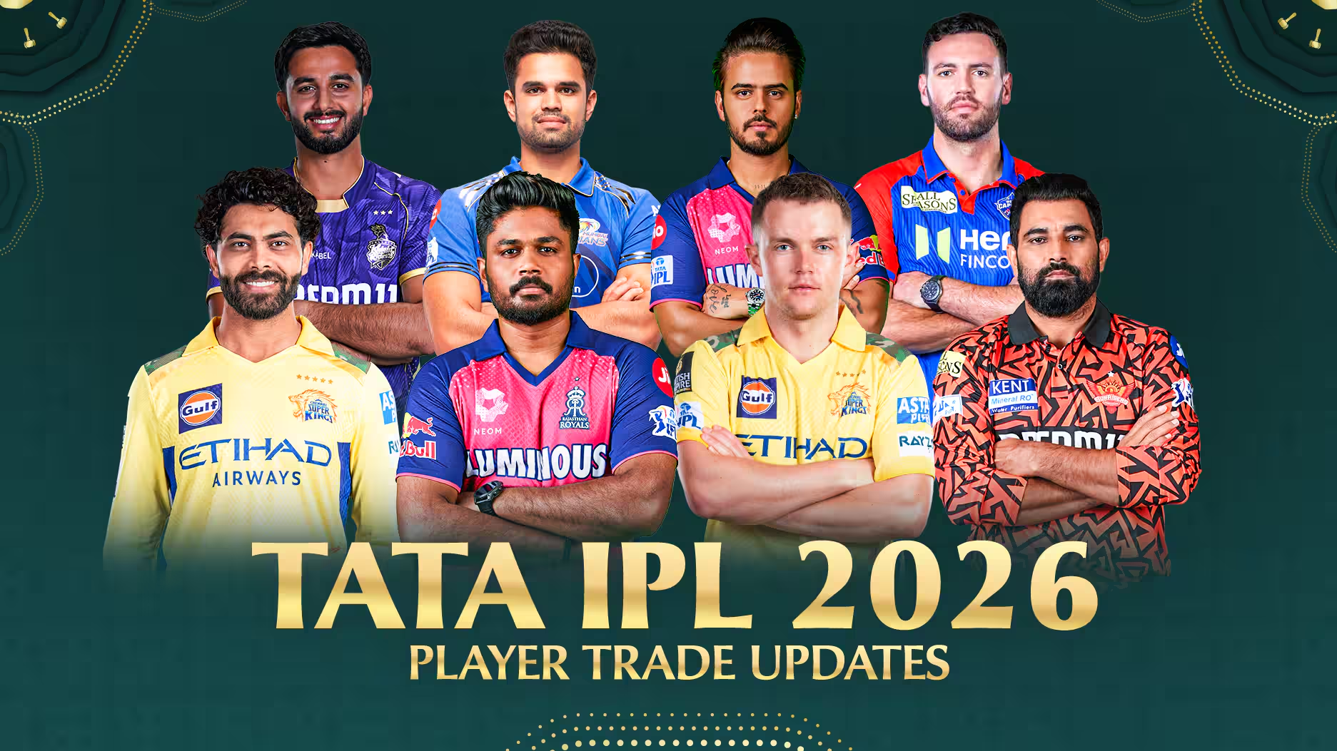 IPL 2026 all teams and captains - crcibet99